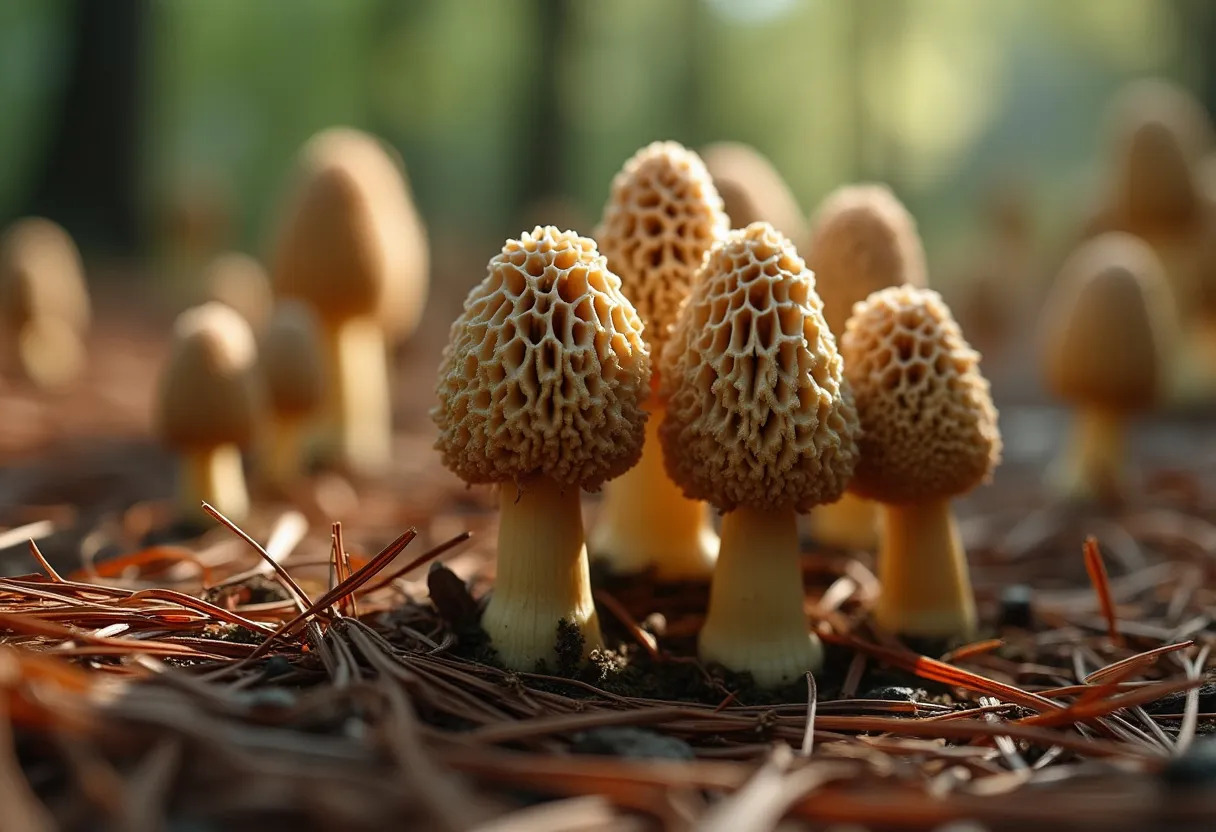 forêt champignon